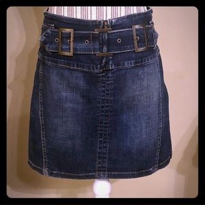 Cache Denim Skirt